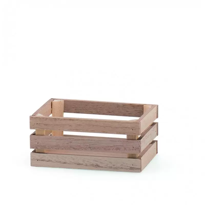MINI CASSETTINE DELLA FRUTTA DECORATIVE IN LEGNO 23061 pz 12