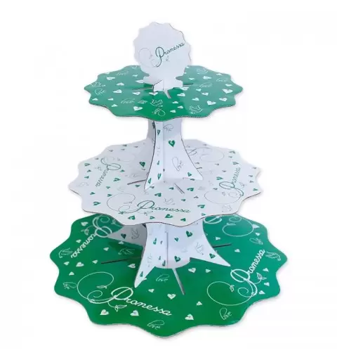 ALZATINA ESPOSITORE CUPCAKE PROMESSA DI MATRIMONIO 42912