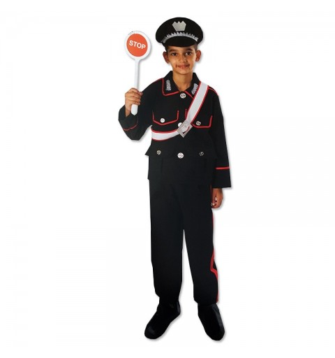 Costume vestito di carnevale Carabiniere Alta Uniforme bambino da