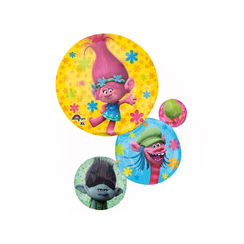 FOIL SUPERSHAPE TROLLS 33952