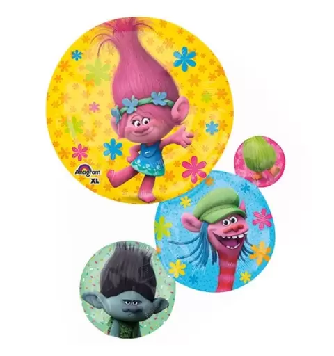 FOIL SUPERSHAPE TROLLS 33952