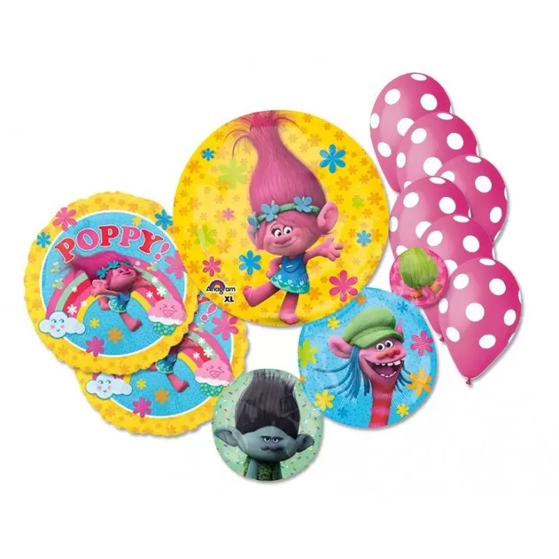 BOUQUET DI PALLONCINI N 5 TROLLS