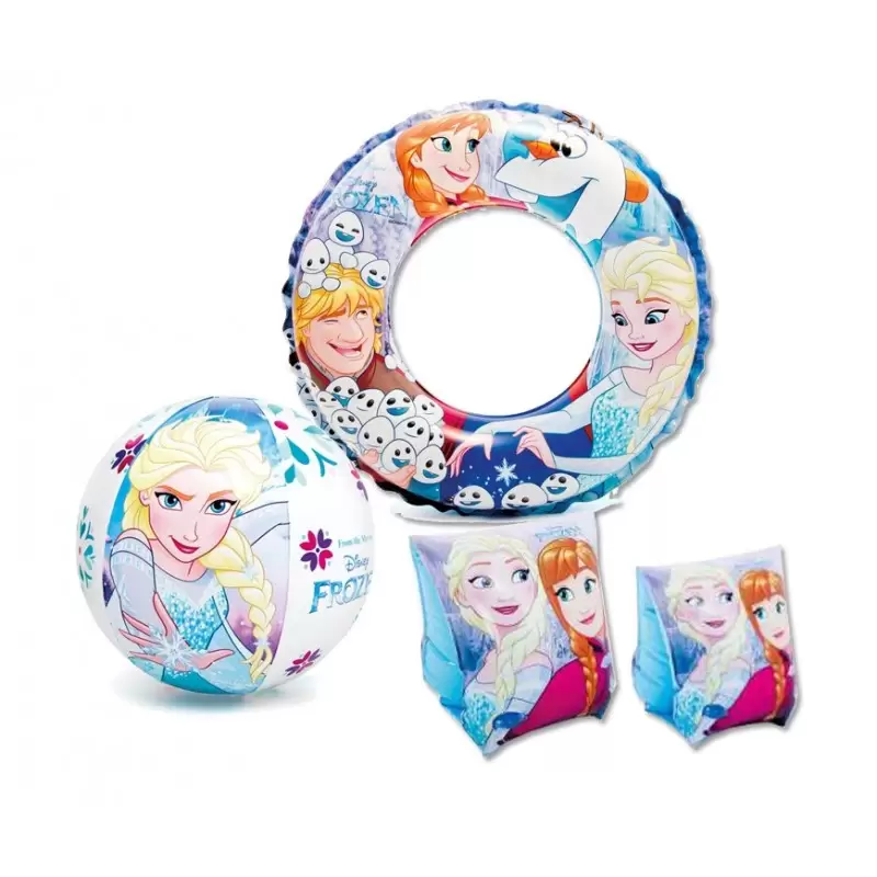 SET ACCESSORI MARE GONFIABILI FROZEN