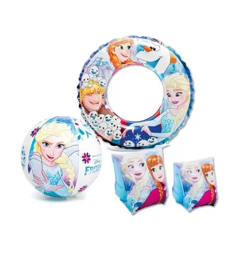 SET ACCESSORI MARE GONFIABILI FROZEN