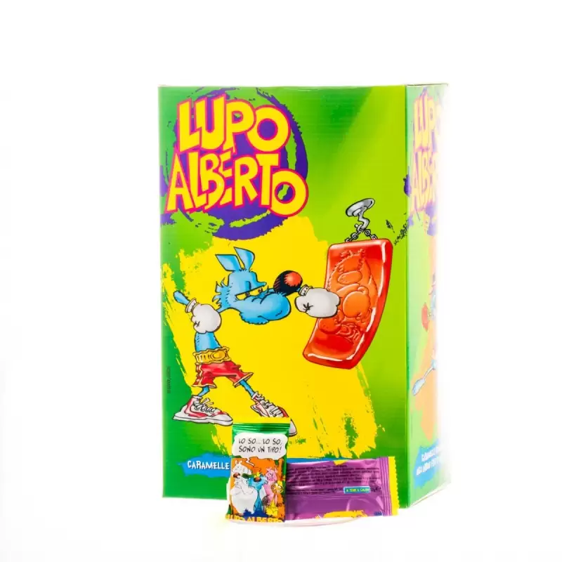 CARAMELLE GOMMOSE LUPO ALBERTO ESPOSITORE 200 PZ