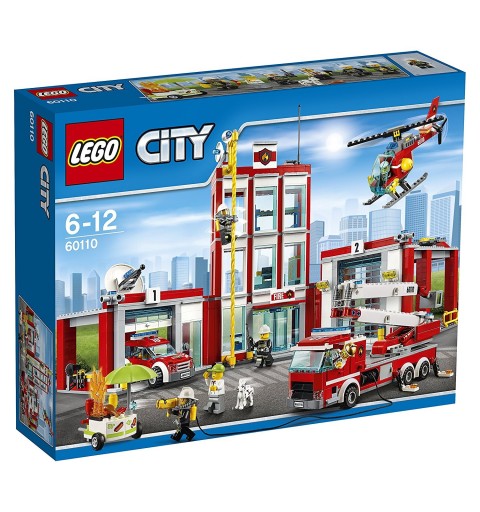 LEGO - CITY FIRE - CASERMA DEI POMPIERI 60110