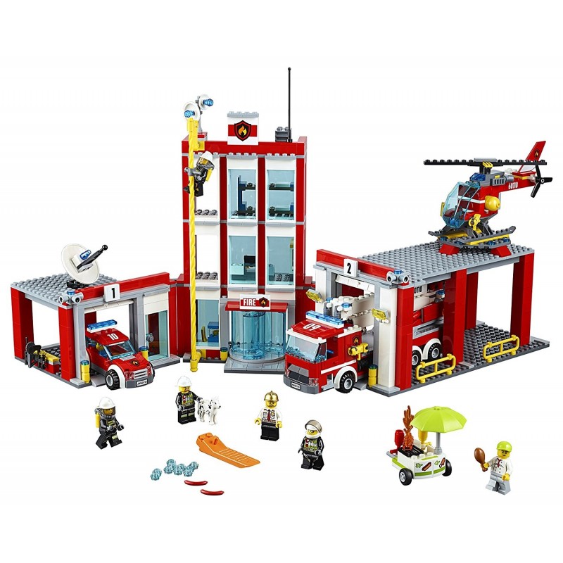 Mattoncini LEGO CITY Caserma Pompieri 7208 a € 90 - Tutto per i