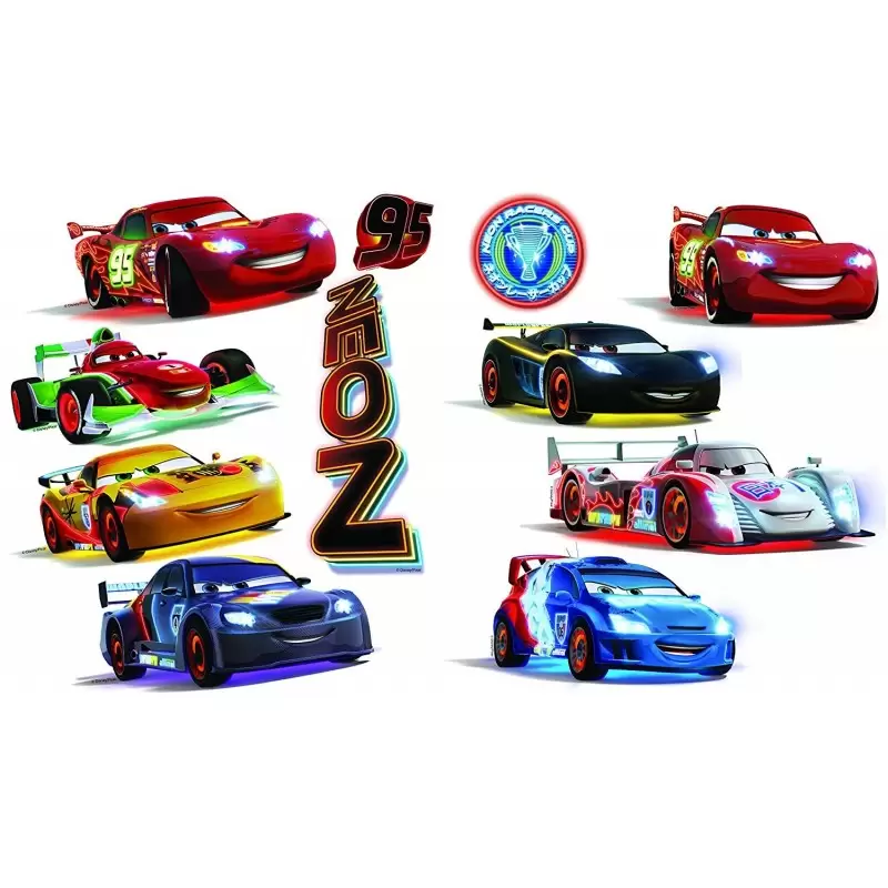 STICKERS STARWARS 2 FOGLI A3 WALLDYS32
