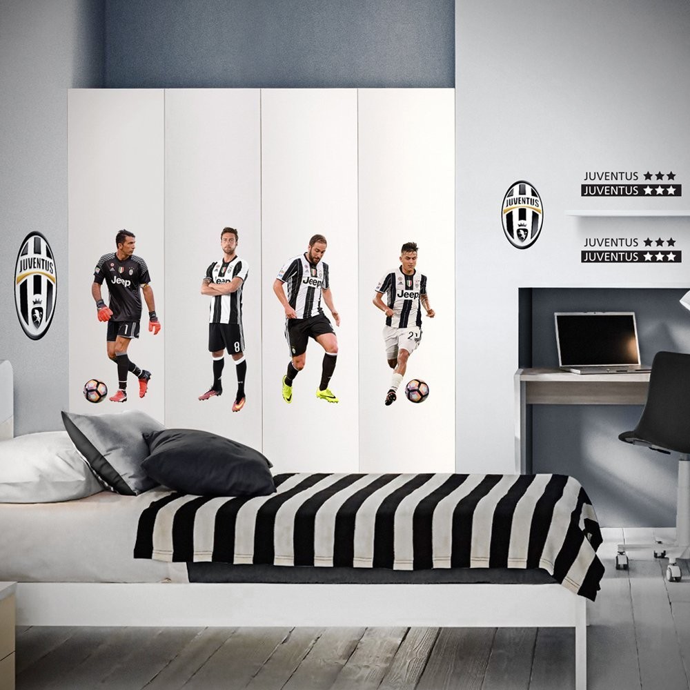 Decorazione murale logo juventus fc