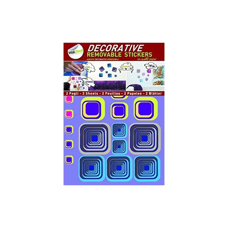 STICKERS AVENGERS  2 FOGLI 50 X 70 CM WALLDYS17