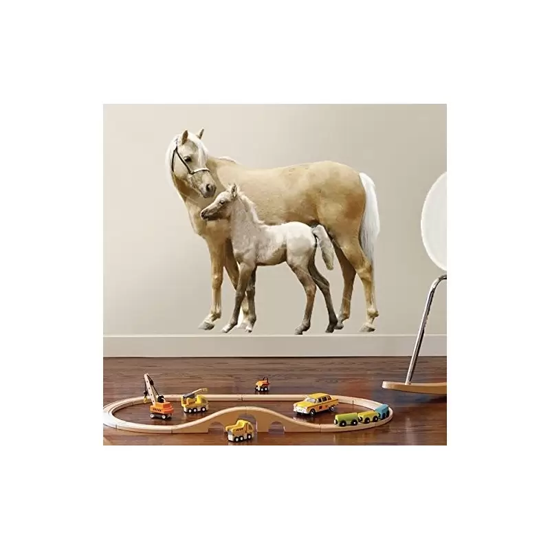 WALL STICKERS MARGHERITE WALLFLO104  2 FOGLI 50 X 70 CM