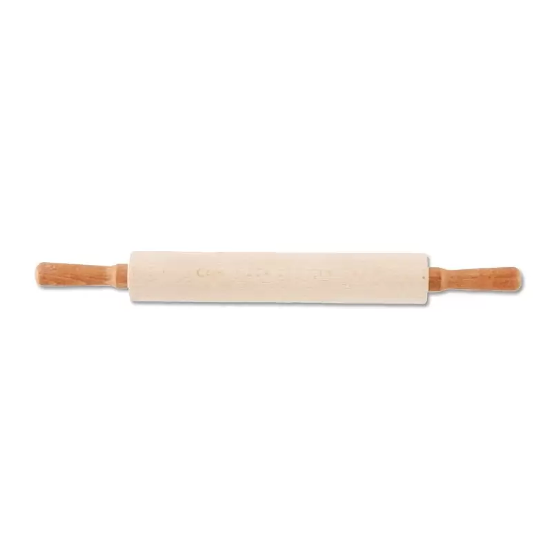MATTARELLO IN LEGNO DI FAGGIO CON MANICI GIREVOLI 50 CM 176