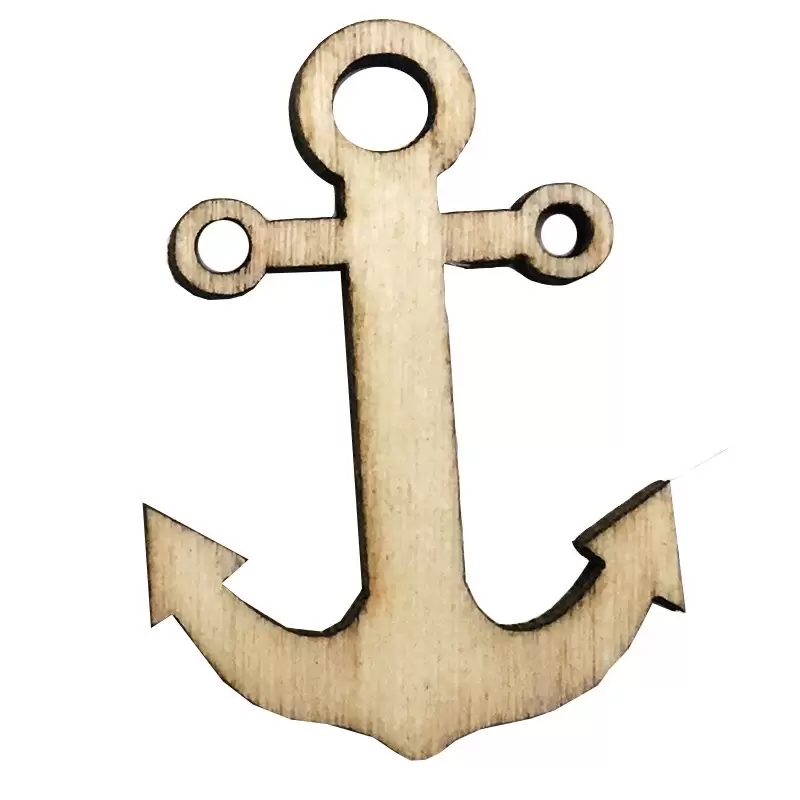 DECORAZIONI LEGNO TIMONE 24 PZ.  A15165