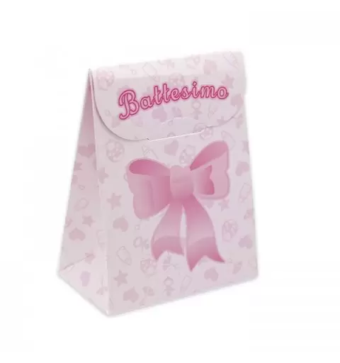 SCATOLINE PORTACONFETTI BATTESIMO CELESTE 25 PZ. 81585