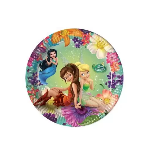 PIATTINI DESSERT DISNEY FAIRIES MAGIC TRILLY 40 pz