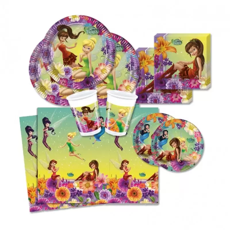 KIT N 42 - COORDINATO TAVOLA DISNEY FAIRIES MAGIC TRILLY