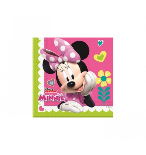 KIT COMPLETO 40 PERSONE COMPLEANNO MINNIE BOUQUET DISNEY