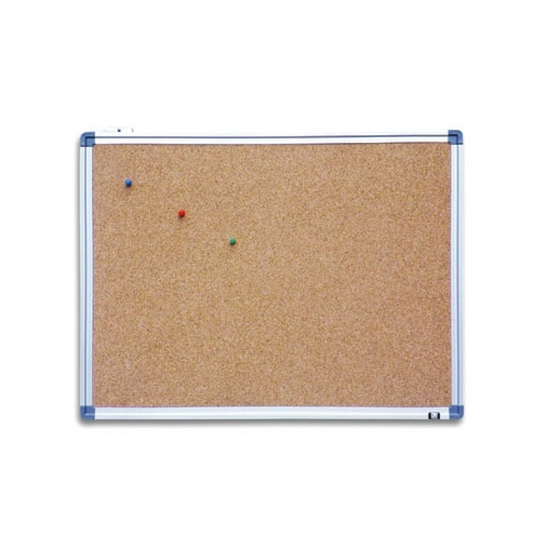 Lavagna In Sughero 40x60 Cm - Bacheca Appendini Con Cornice Legno Naturale - Foto 10