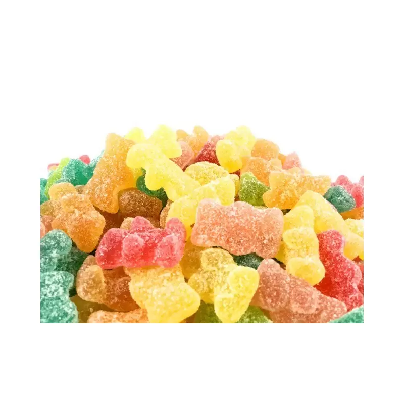 CARAMELLE GOMMOSE ZUCCHERATE ORSETTI COLORATI FRIZZANTI 1000GR 0169