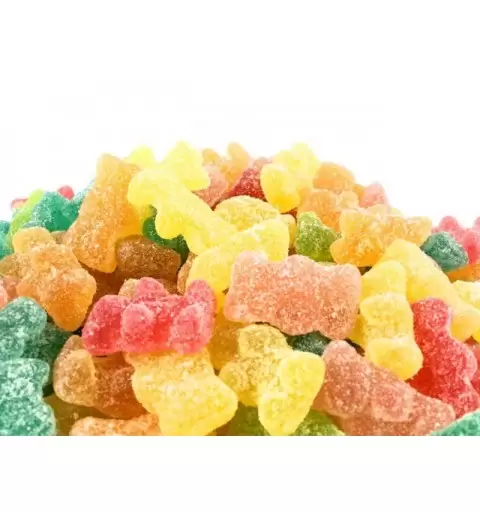 CARAMELLE GOMMOSE ZUCCHERATE ORSETTI COLORATI FRIZZANTI 1000GR 0169