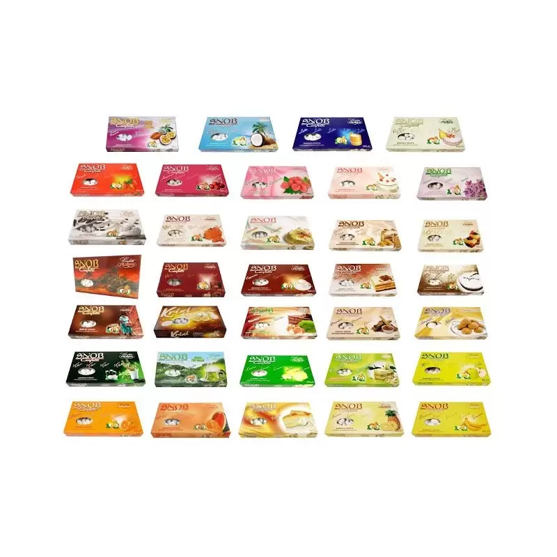 4 KG CONFETTI CRISPO SNOB GUSTI A SCELTA 8 CONFEZIONI DA 500 GR