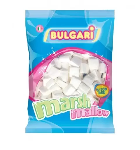 BULGARI MARSHMALLOW MINI QUADRATINO BIANCO 1 KG ESTRUSO