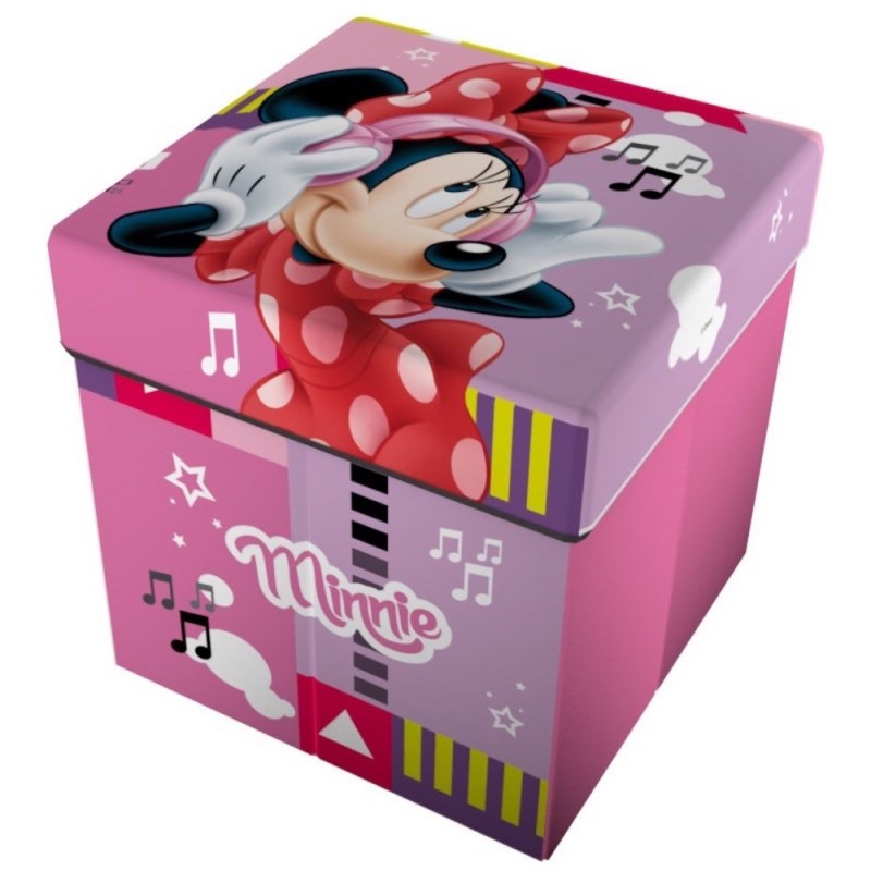 DOMOPACK LIVING Pouf Contenitore Large Minnie Disney 