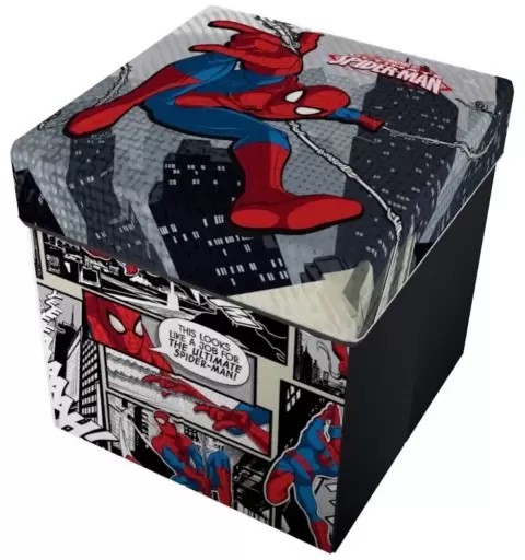 POUF CONTENITORE BOX  PIEGHEVOLE SPIDERMAN 41421
