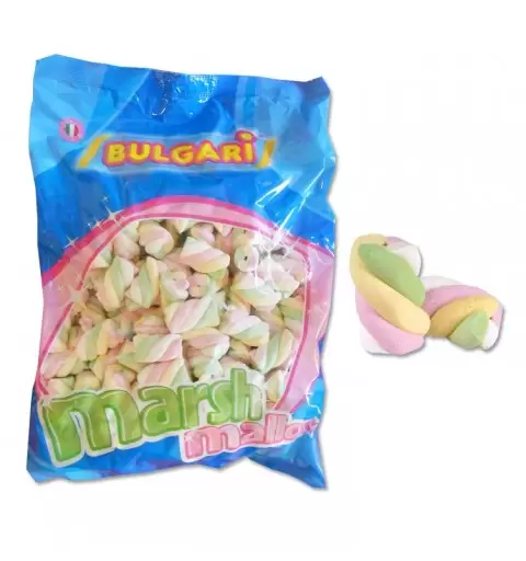 BULGARI MARSHMALLOW 1000 GR TRECCIA 4 COLORI MULTICOLOR 0337