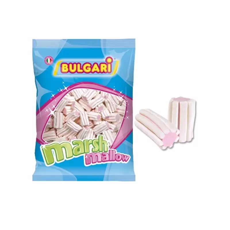 BULGARI MARSHMALLOW STRIATO BIANCO ROSA 1000 GR 0327