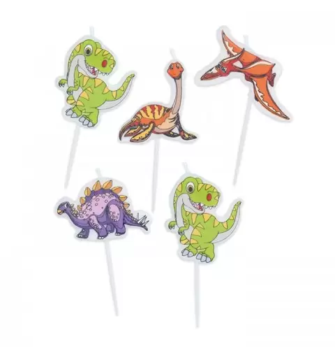 CANDELINE COMPLEANNO JURASSIC - DINOSAURI 73594