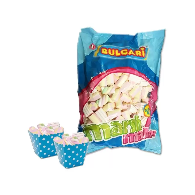 24 SCATOLINE BOX CELESTE + 1 KG DI MARSHMALLOW MIX BIANCO ROSA ESTRUSO