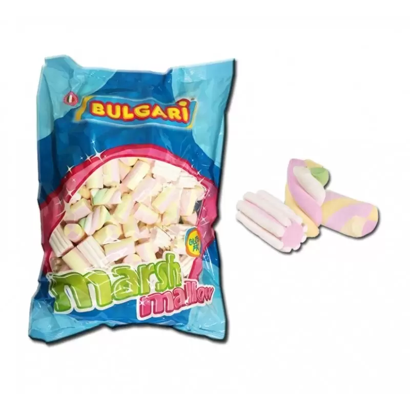 24 SCATOLINE BOX CELESTE + 1 KG DI MARSHMALLOW MIX BIANCO ROSA ESTRUSO