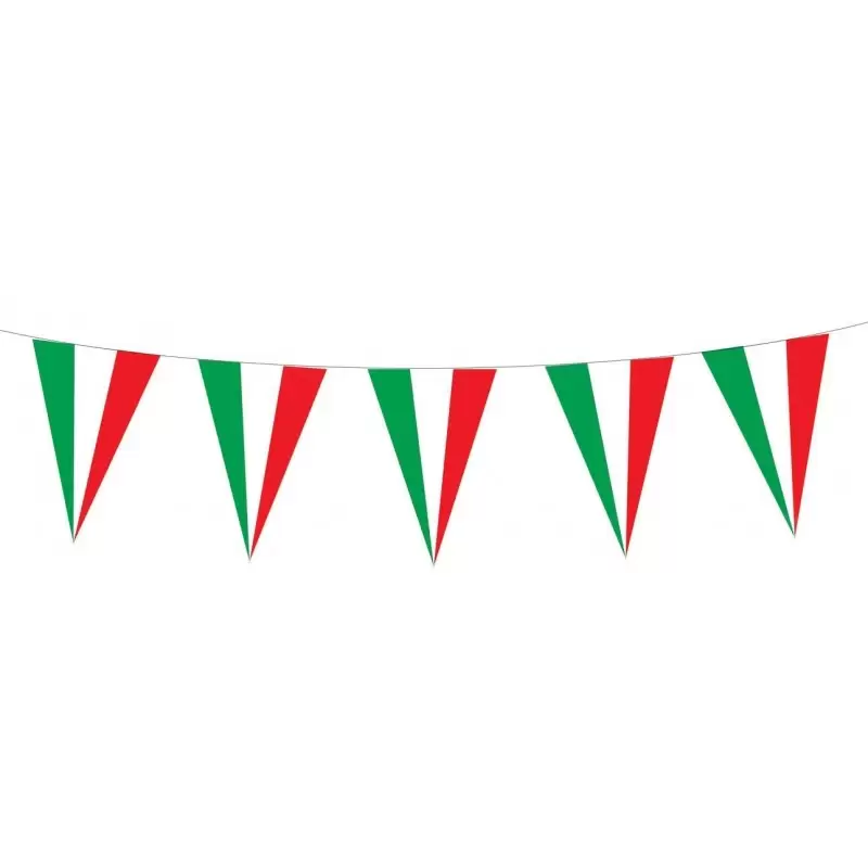 FESTONE BANDIERINE TRIANGOLARI ITALIA 6363