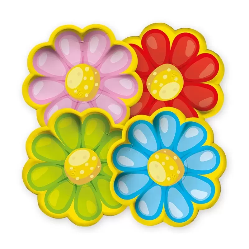PIATTI PETALOSO 8 PZ