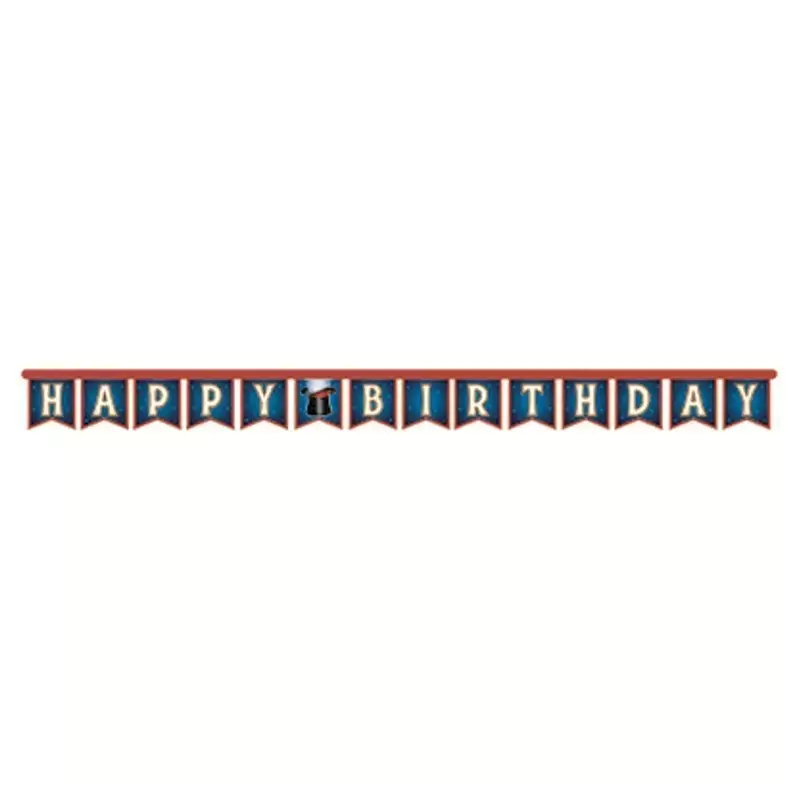 FESTONE GHIRLANDA " HAPPY BIRTHDAY " MAGIC PARTY 324437