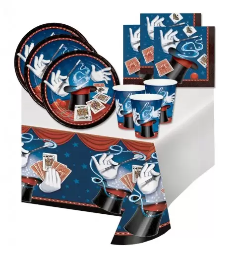 KIT N 3 - COORDINATO TAVOLA MAGIC PARTY MAGO