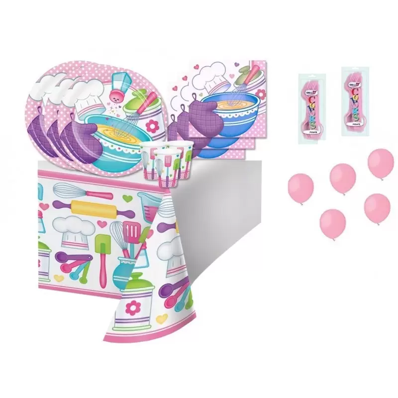 KIT N.6 LITTLE CHEF - PICCOLA CUOCA