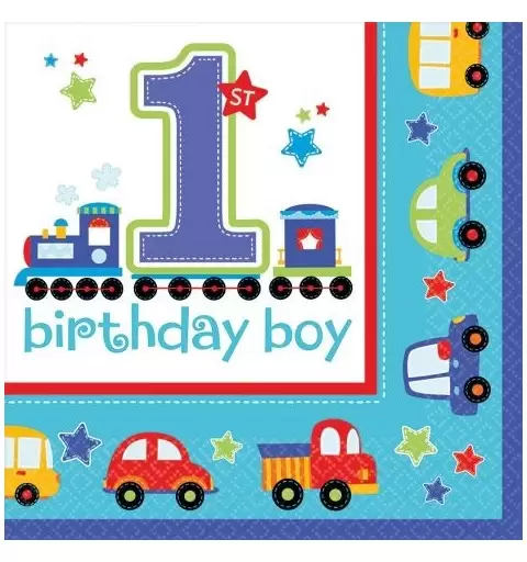 KIT N 17 - PRIMO COMPLEANNO 1 ANNO BIRTHDAY BOY