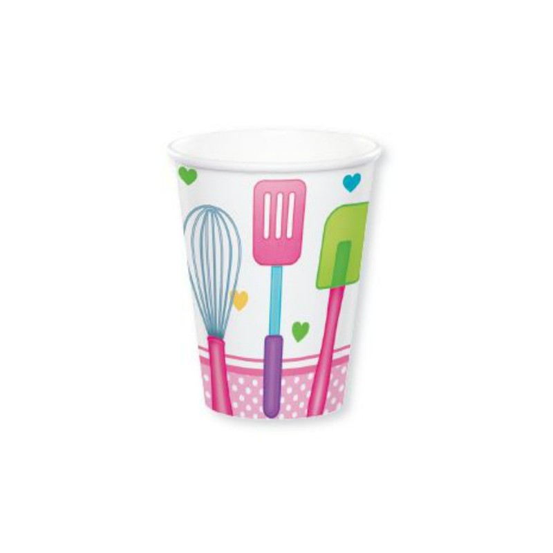 BICCHIERI LITTLE CHEF 8 PZ