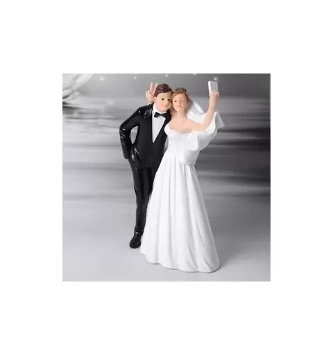 CAKE TOPPER SPOSI SELFIE DIVERTENTI 28488