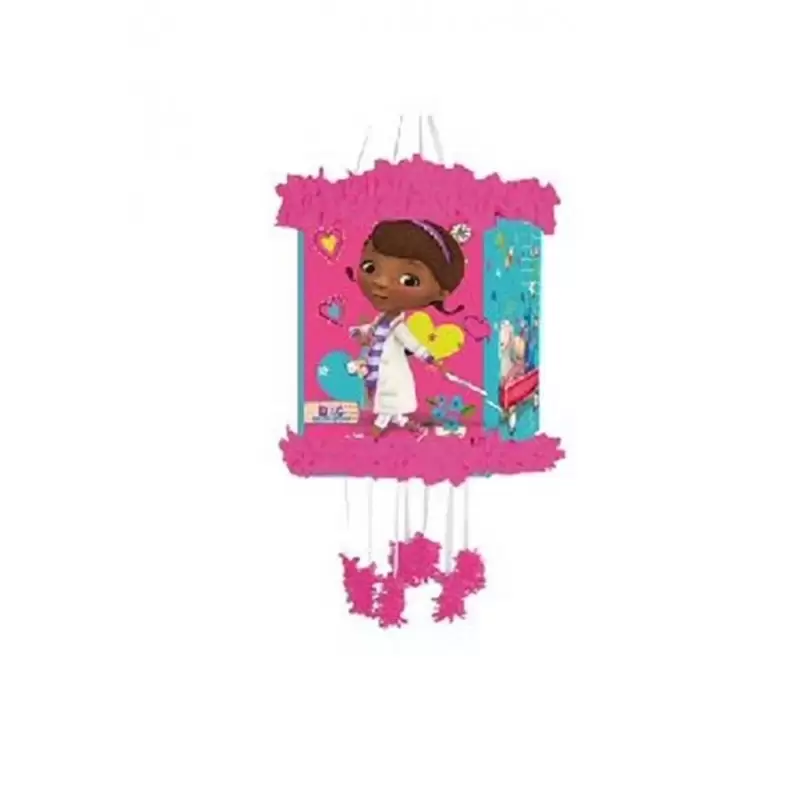 PIGNATTA CON MASCHERINA DOTTORESSA PELUCHE 014000746