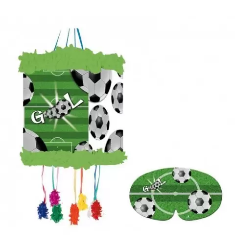 PIGNATTA CON MASCHERINA CALCIO 012600103