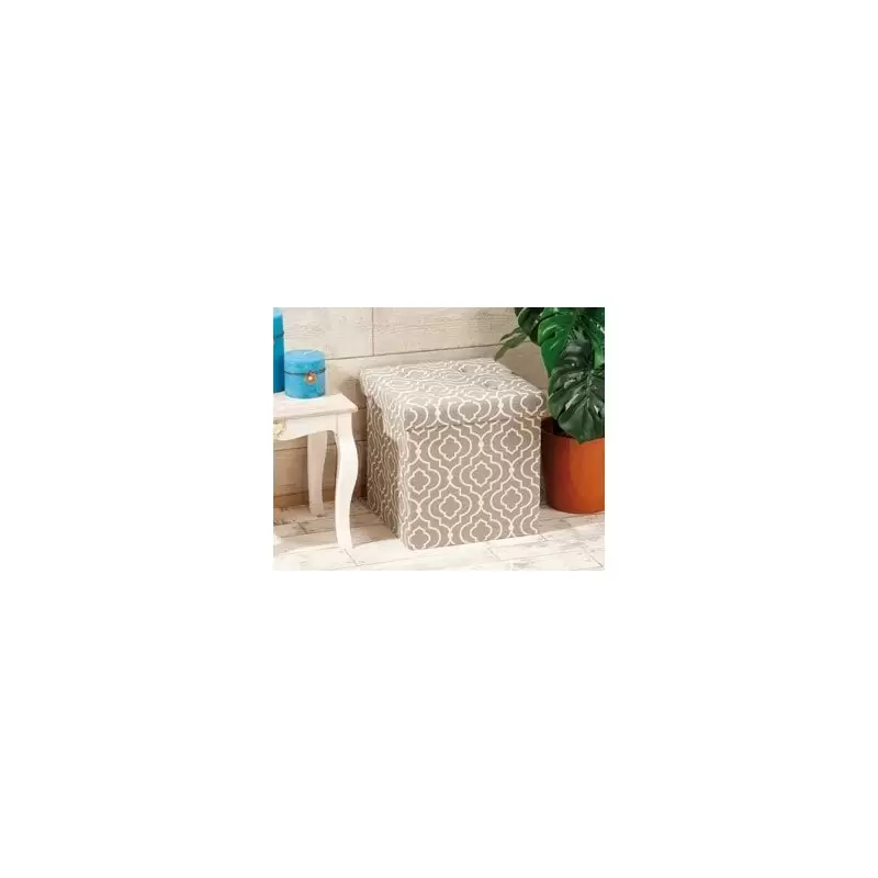 POUF PIEGHEVOLE TRIP GRIGIO FANTASIA 42639