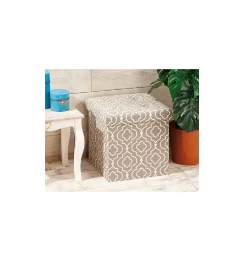 POUF PIEGHEVOLE TRIP GRIGIO FANTASIA 42639