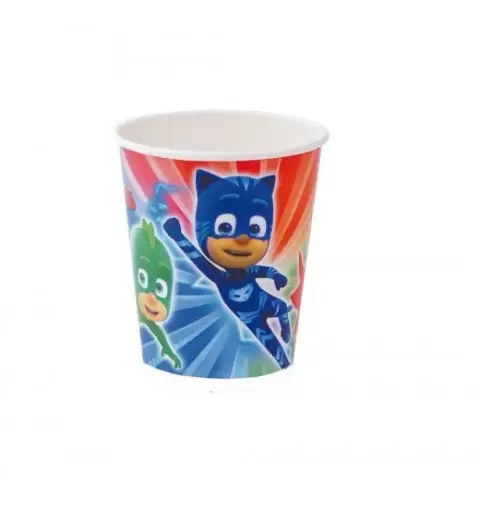 BICCHIERI SUPER PIGIAMINI PJMASKS