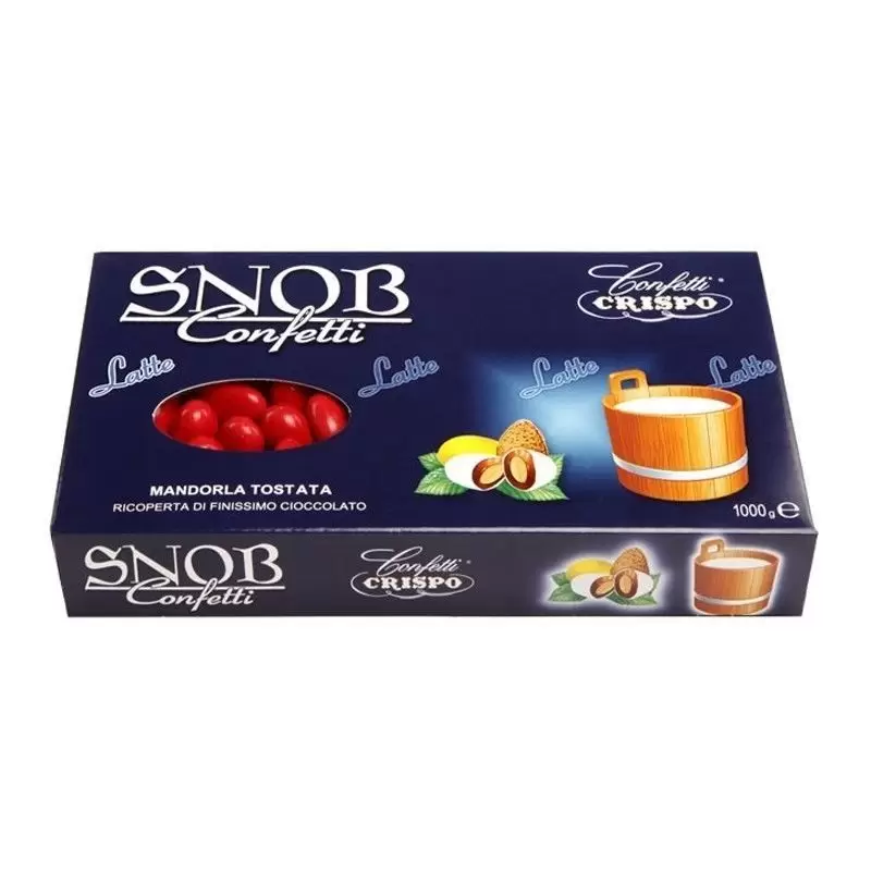 CONFETTI SNOB CRISPO CIOCCOLATO AL LATTE ROSSI 1000GR