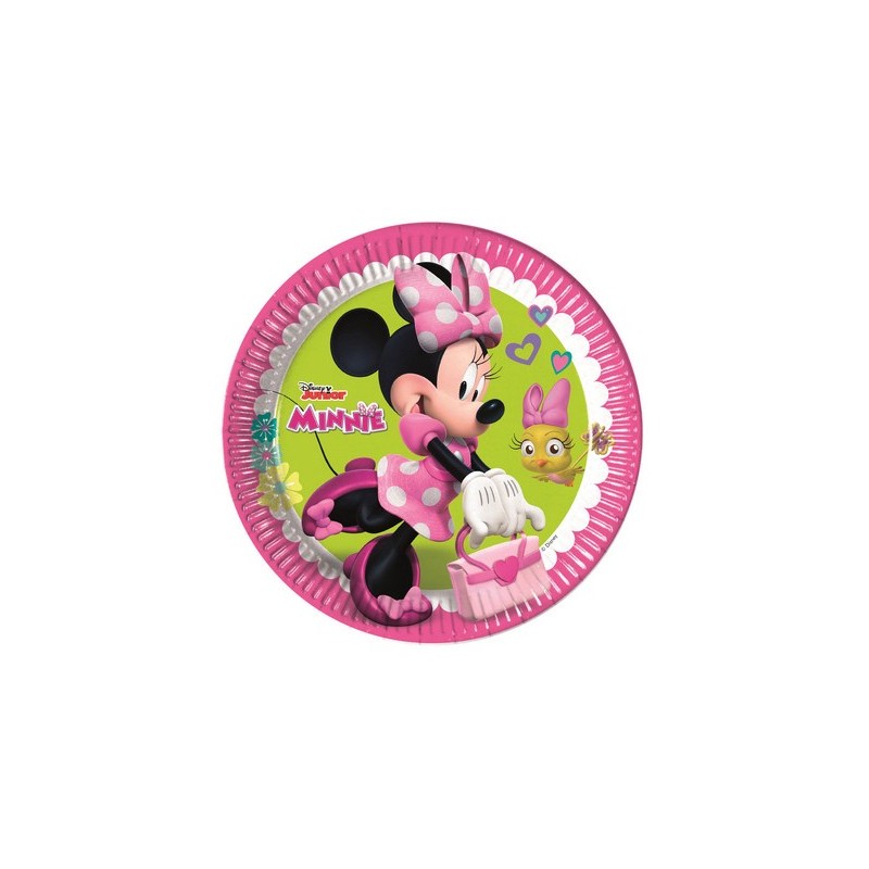 KIT N 52 -MINNIE MOUSE TOPOLINA COORDINATO COMPLEANNO