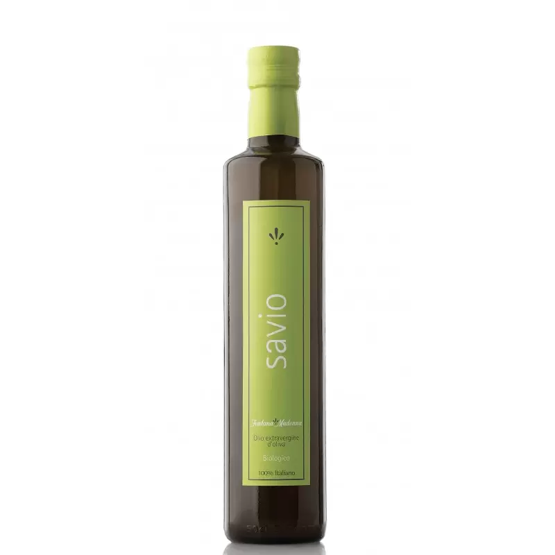 SAVIO - OLIO EXTRAVERGINE D'OLIVA BIOLOGICO FONTANA MADONNA 500ml