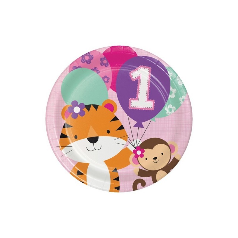 KIT 3 - ONE IS FUN - GIRL COORDINATO PRIMO COMPLEANNO